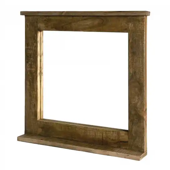 Rustic Ice Box Mirror Frame - popular handicrafts